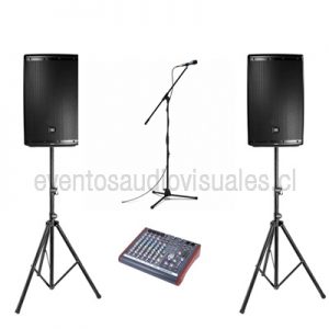 Amplificación para 50 personas